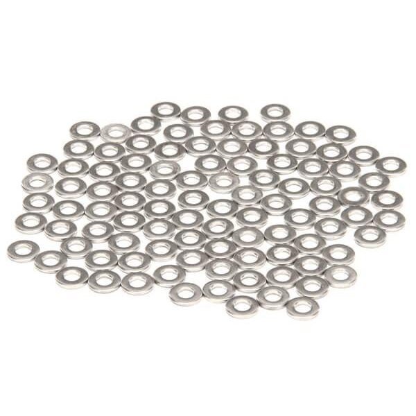 Misc Hardware FLAT WASHERS #10 7/32ID PK100 FWSS-SAE-10